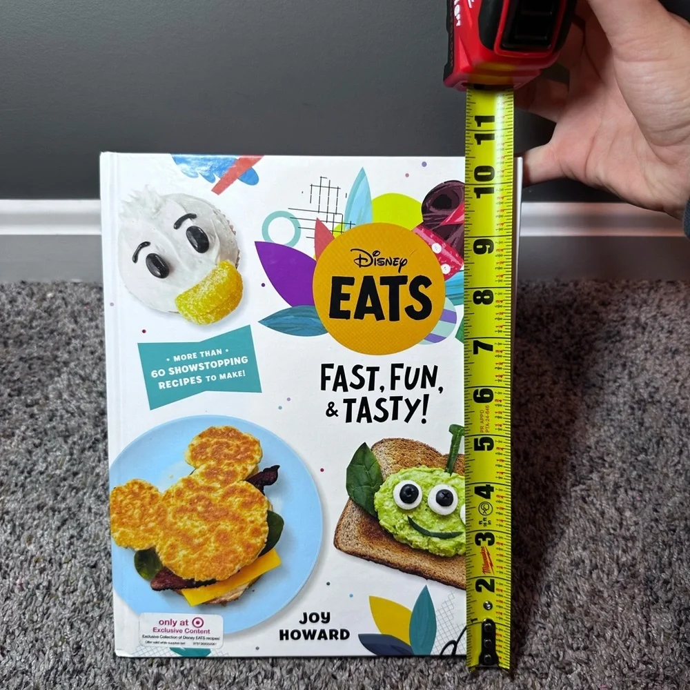 Disney Eats Cookbook with Colorful Designs Kids Cookbook 60+ Recipes
